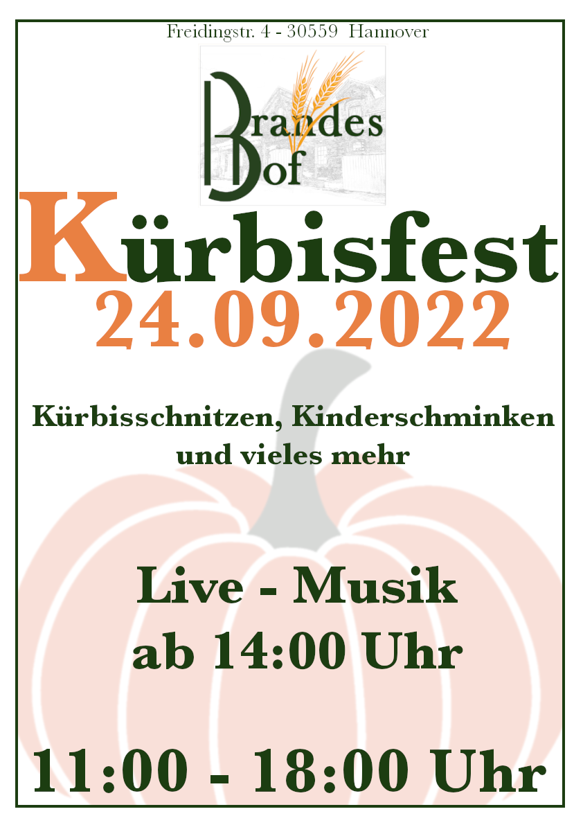 Kürbisfestflyer